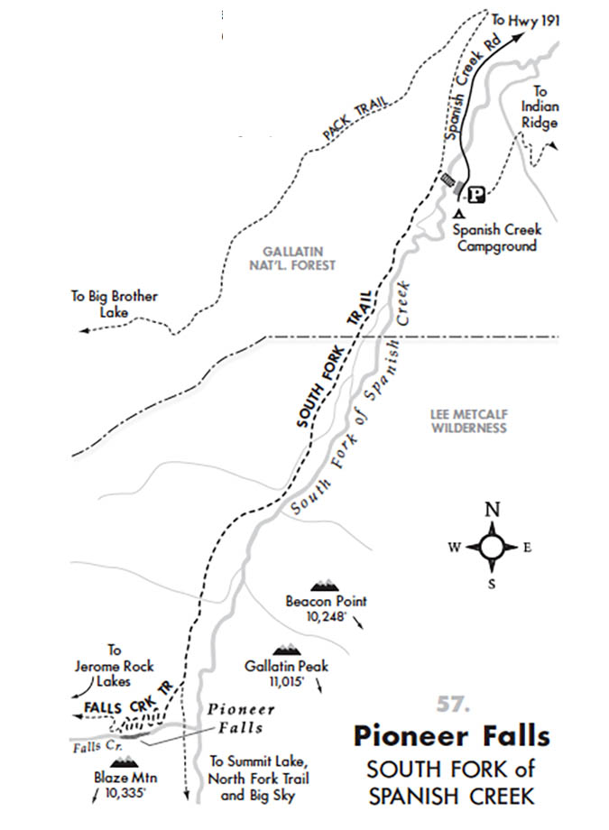Robert Stone's Pioneer Falls Map
