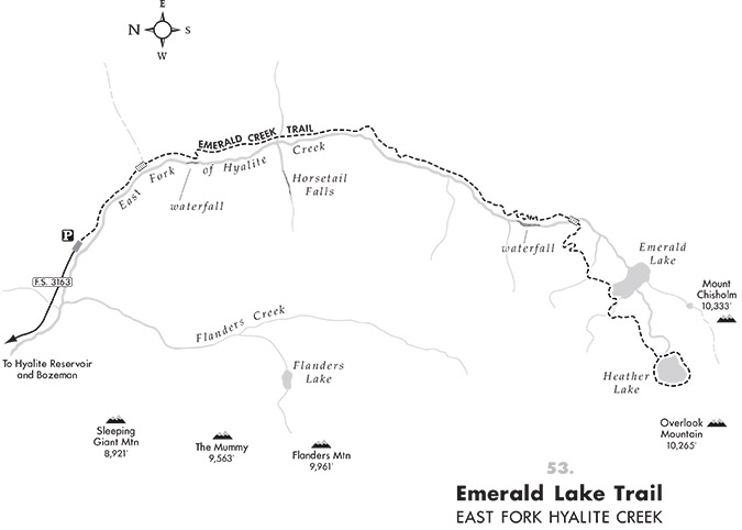 Robert Stone's Emerald Lake Map
