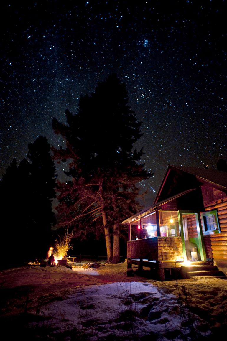 Fall Camping, Gallatin National Forest, Forest Service Cabins
