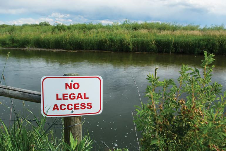 Stream Access Law, Montana Public Land