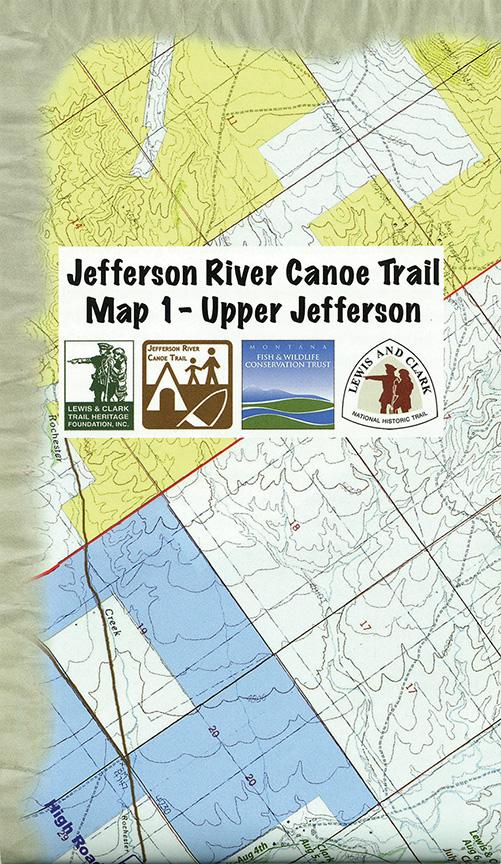 Jefferson River Canoe Map