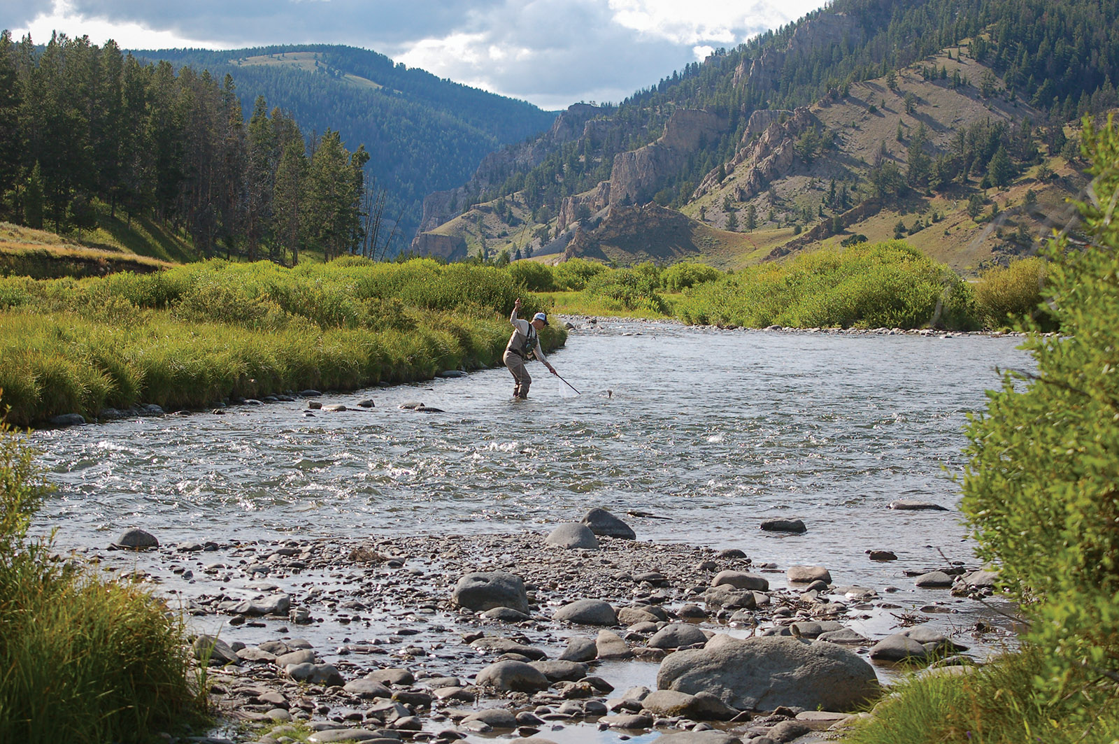 Gallatin River Learn to Fly Fish Montana Whitewater