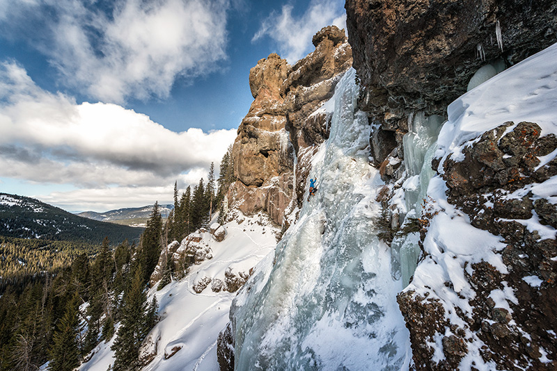 ice climbing, conquering fear