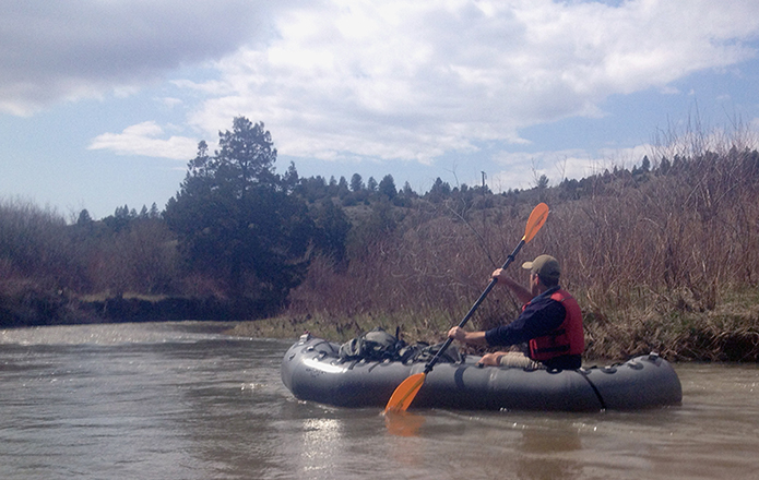 Packraft Montana