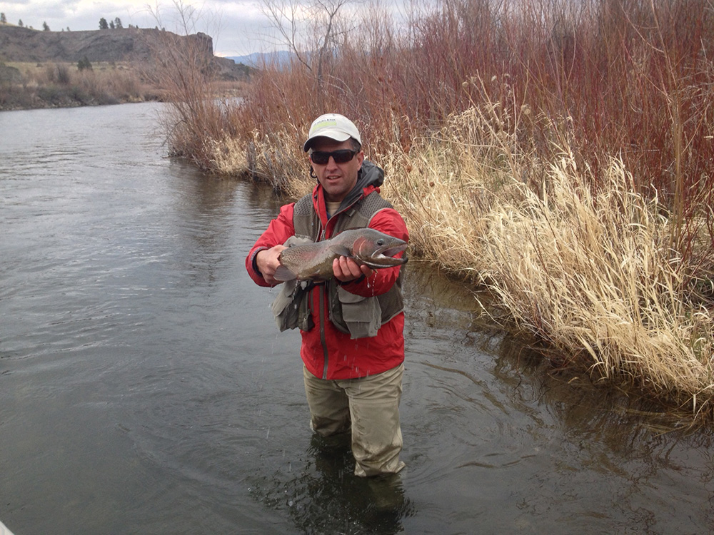 Outside Bozeman fishing Missouri River