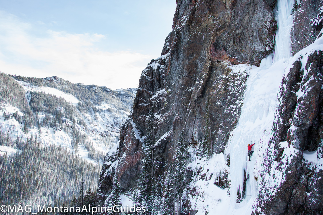 Hyalite Canyon Ice Climbing