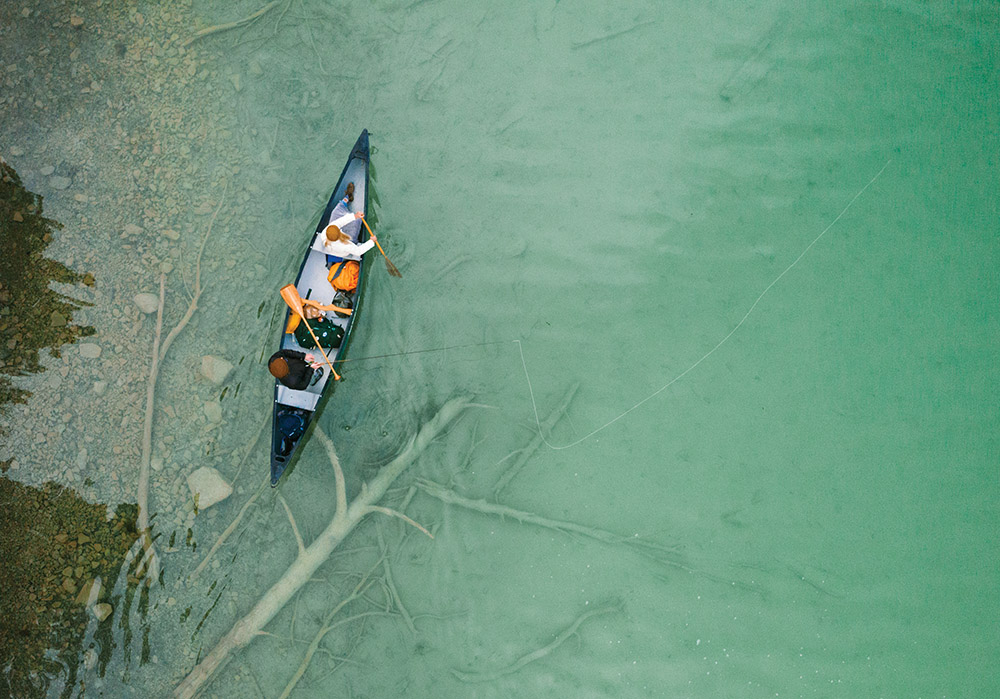 fishing cliff lake, paddling cliff lake