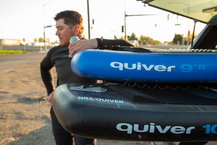 NRS Quiver Paddleboard Outside Bozeman