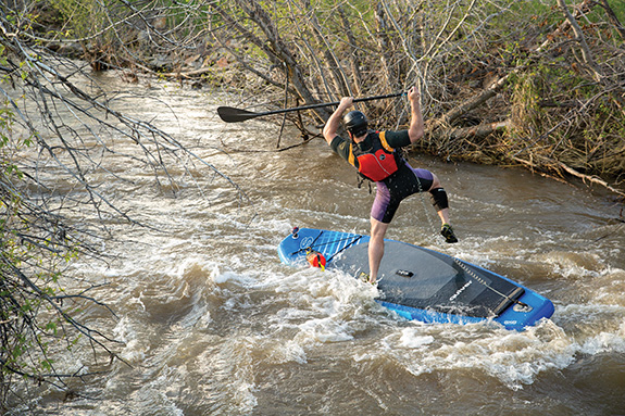 streamboarding, paddleboarding, Bozeman