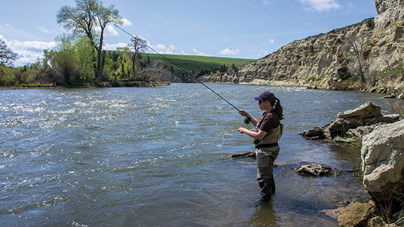 On the fly: Après with your fly rod