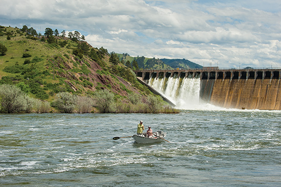 fishing, missouri river, holter dam