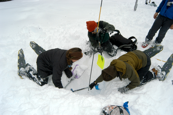 avalanche education, Outside Bozeman