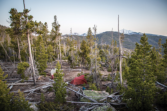 Bikepacking outside bozeman CDT