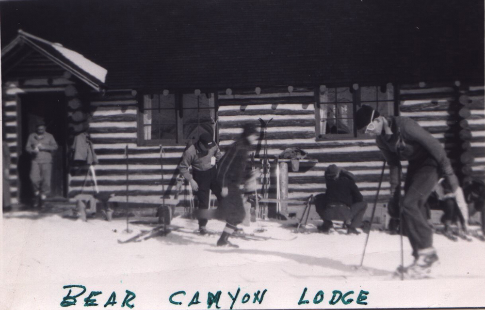 Bear canyon, cross-country-skiing, bozeman