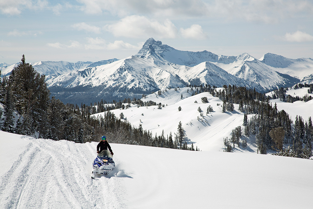 snowmobiling, cooke city, winter