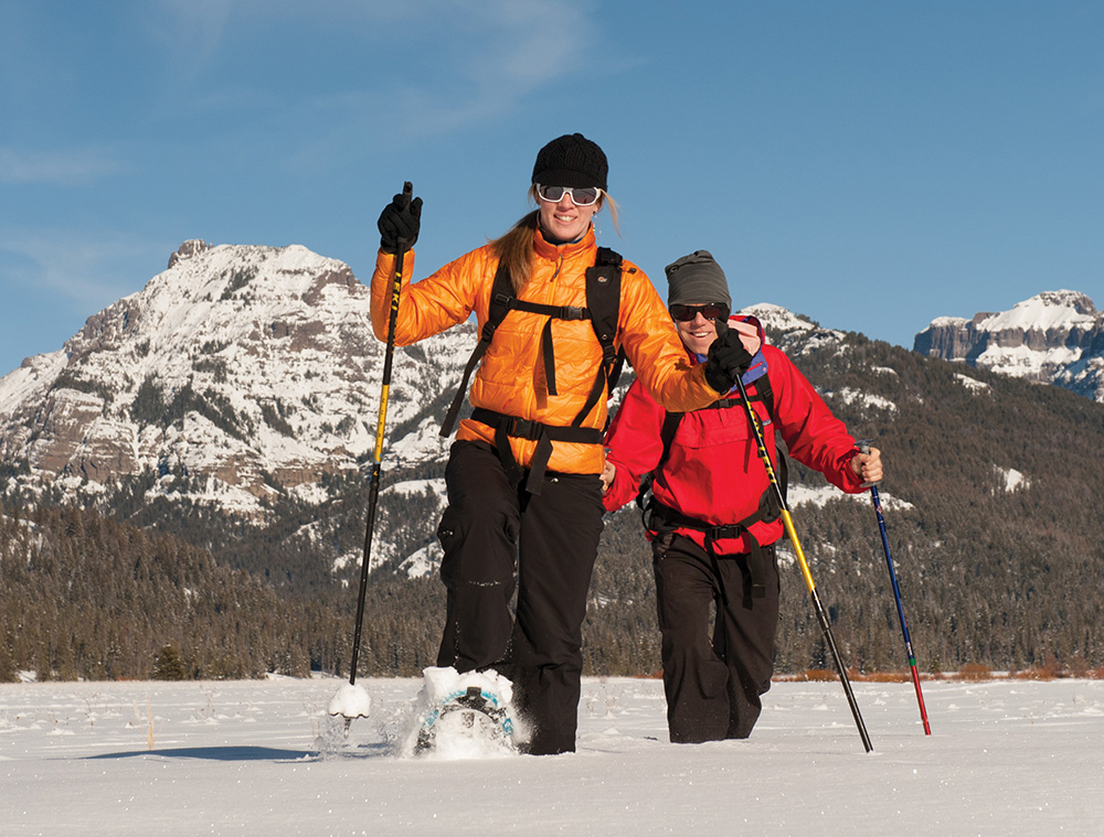 snowshoeing, winter, offbeat activites