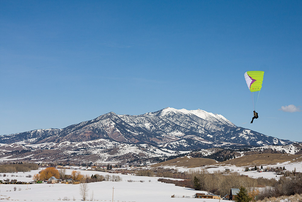 speed flying, paragliding, Bear Canyon