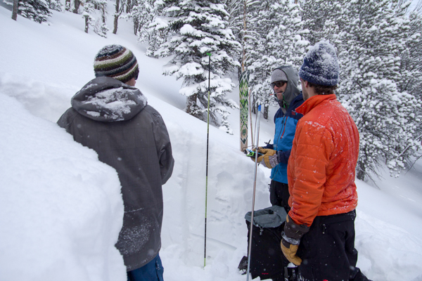 avalanche education, Outside Bozeman