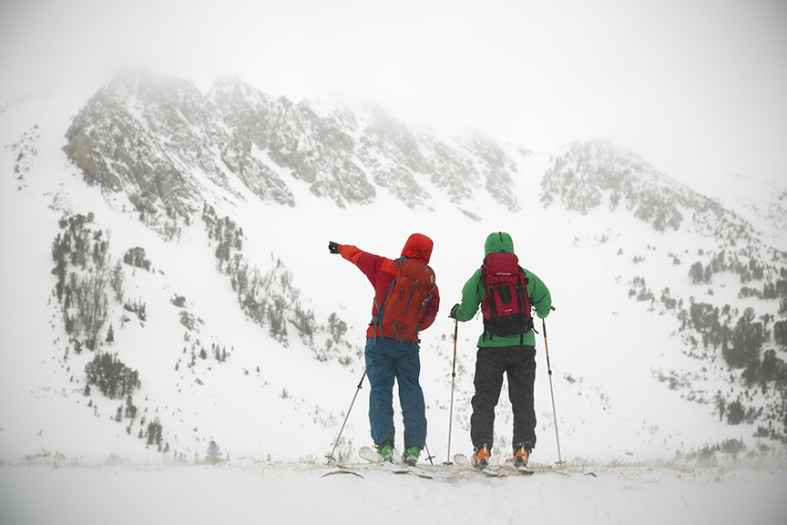 Skiing, Backcountry, Bozeman, MSU
