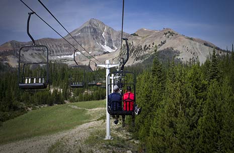 big sky, downhill mountain biking, montana