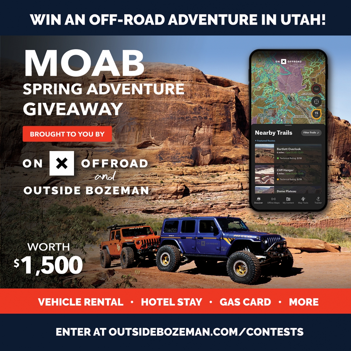 contest, giveaway, moab, onx, offroad