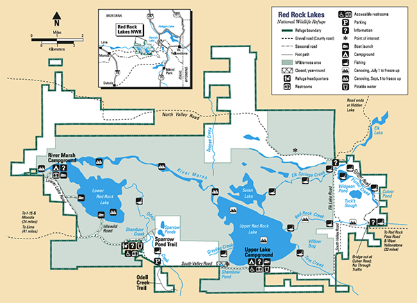 Red Rock Lakes, USFWS, Montana