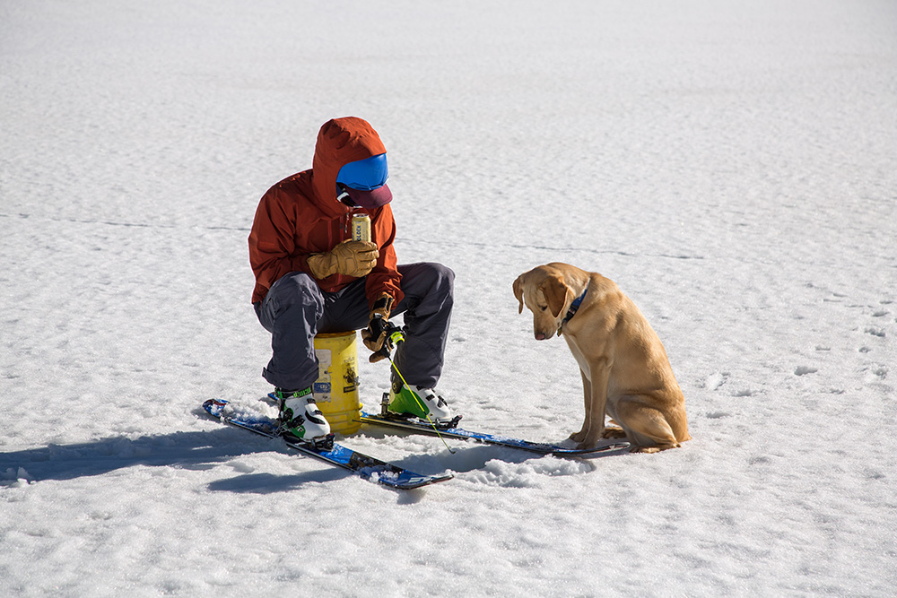 Outside Bozeman Ice Fishing