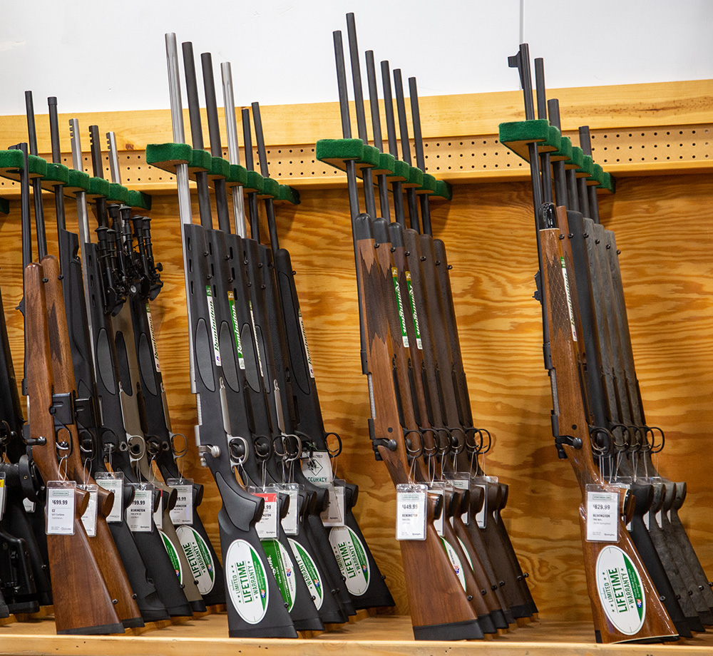 rifles, gun shopping, sporting goods