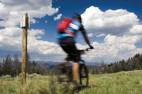 Beaver Ponds, CDT, Mountain Biking, Butte