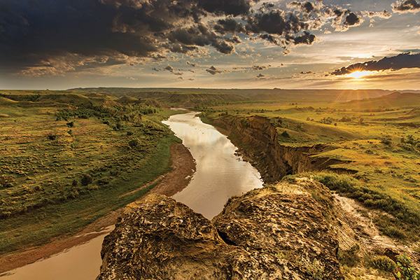 Little Missouri, Theodore Roosevelt National Park 