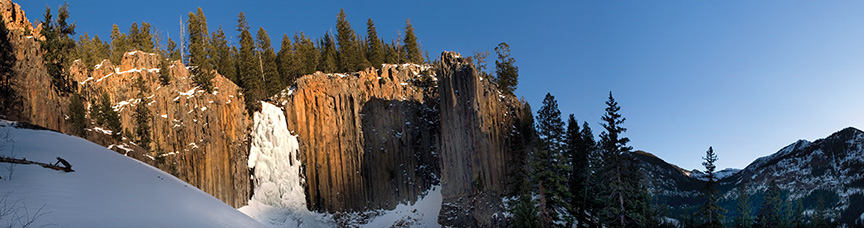 Hyalite Canyon, Palisade Falls, Friends of Hyalite