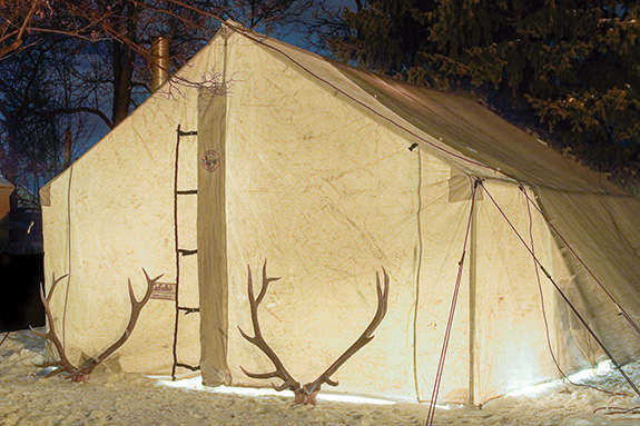 Elk Camp, Elk Hunting, Montana