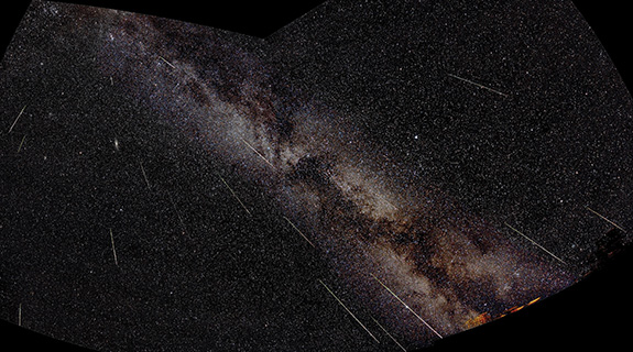 Orionid Meteor, Bozeman Montana