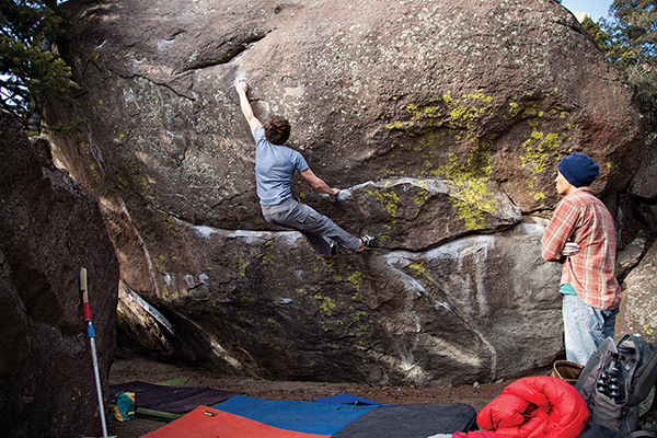 Whiskey Gulch, Tobacco Roots, Bouldering