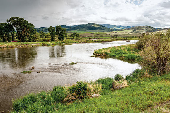 Jefferson River Rising - Fly Fisherman