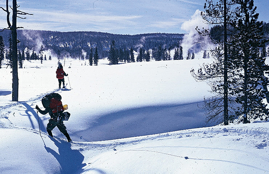 Ski-touring Yellowstone, Yellowstone Park Skiing