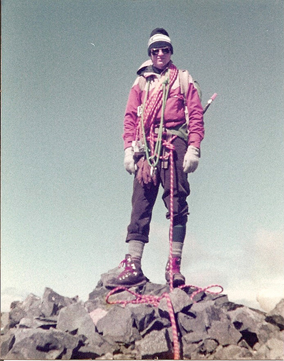 Ron Brunckhorst, Rock Climbing, Bozeman, Montana