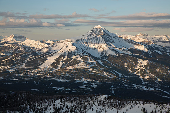 Lone Mountain, Lone Peak, Big Sky, Montana
