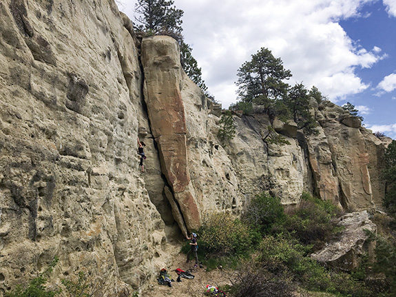Rimrocks, Billings, Rock Climbing