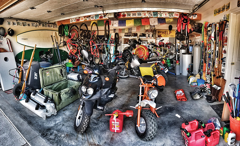 gear garage outside bozeman