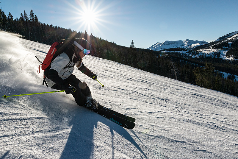 Skiing Big Sky Resort