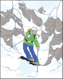 skiing, technique