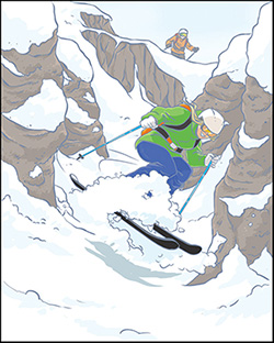 skiing, technique
