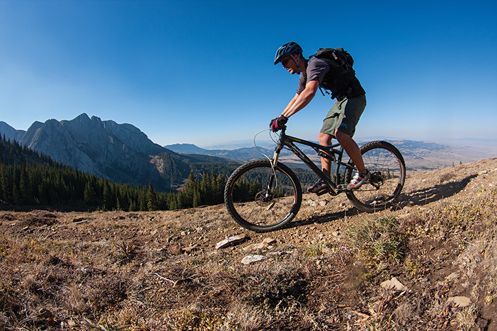 biking, shafthouse trail, waterfront campgrounds