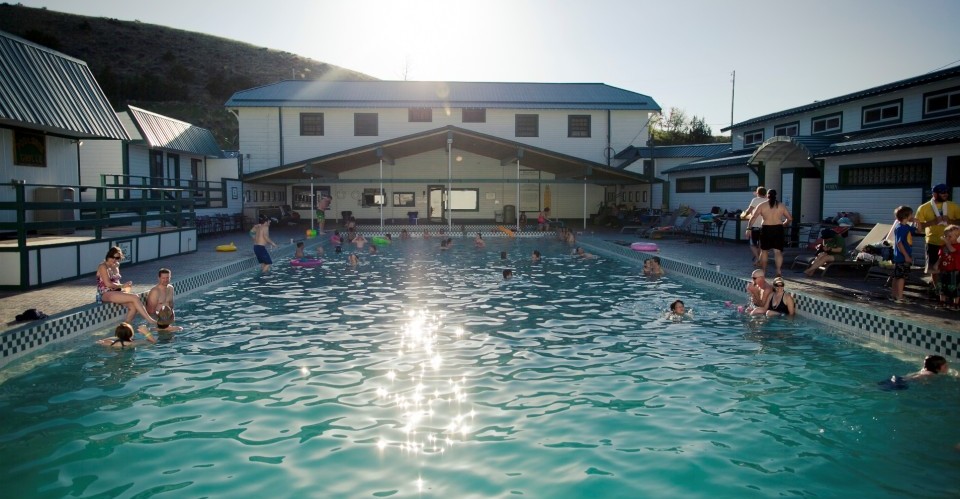 Chico Hot Springs Outside Bozeman