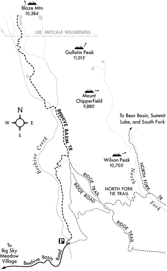 Beehive Basin Trail, Dayhikes of Bozeman