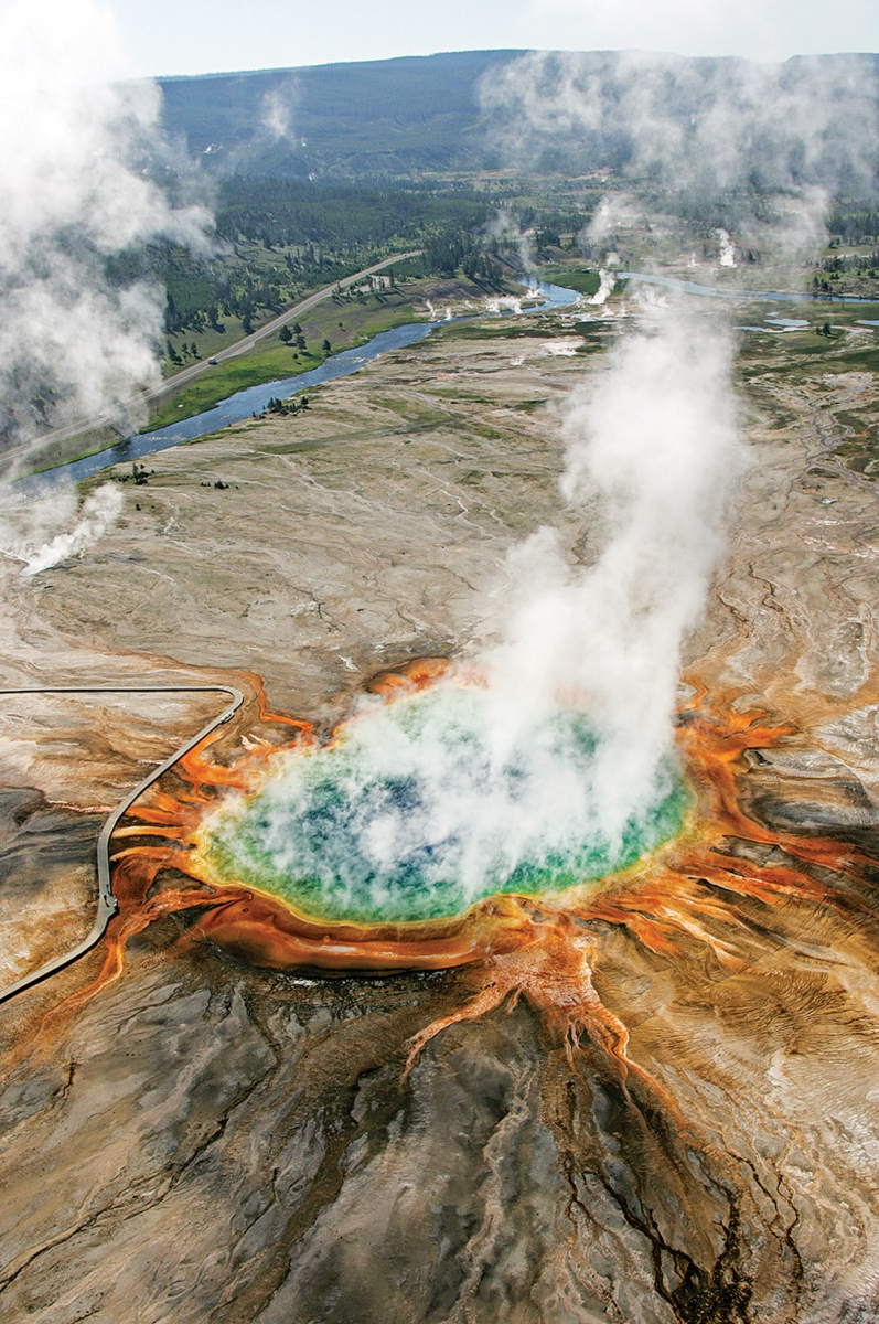 grand prismatic, yellowstone national park