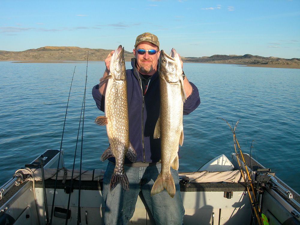 Hell Creek State Park Montana fishing pike
