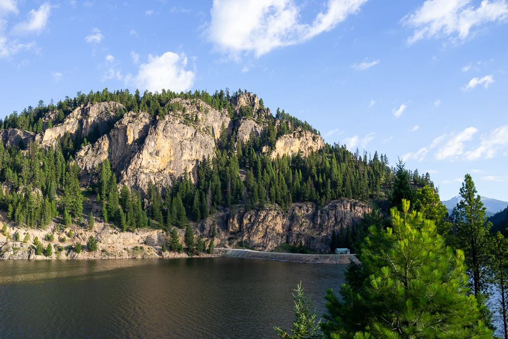 Painted Rocks, Montana, State Parks, Lake