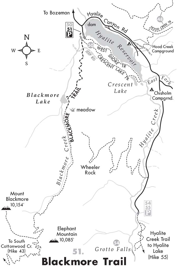 Robert Stone's Blackmore Lake Map